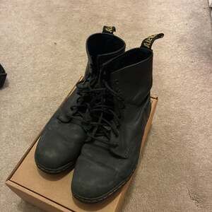 Dr. Martens Doc 1460 Pascal Ambassador Black Leather Boots 8